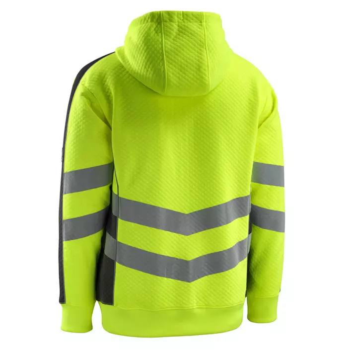 Mascot Safe Supreme Corby huvtröja, Varsel Gul/Svart, large image number 2