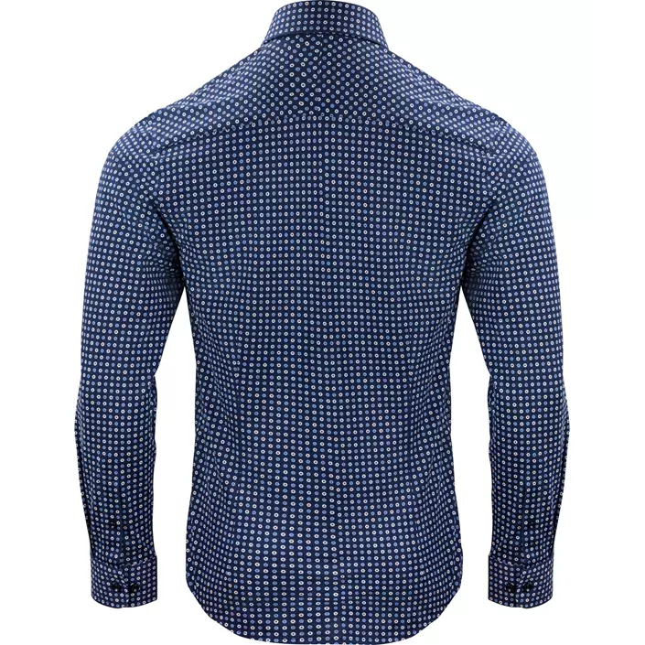 J. Harvest & Frost Indigo Bow 131 slim fit skjorta, Blue Print, large image number 1