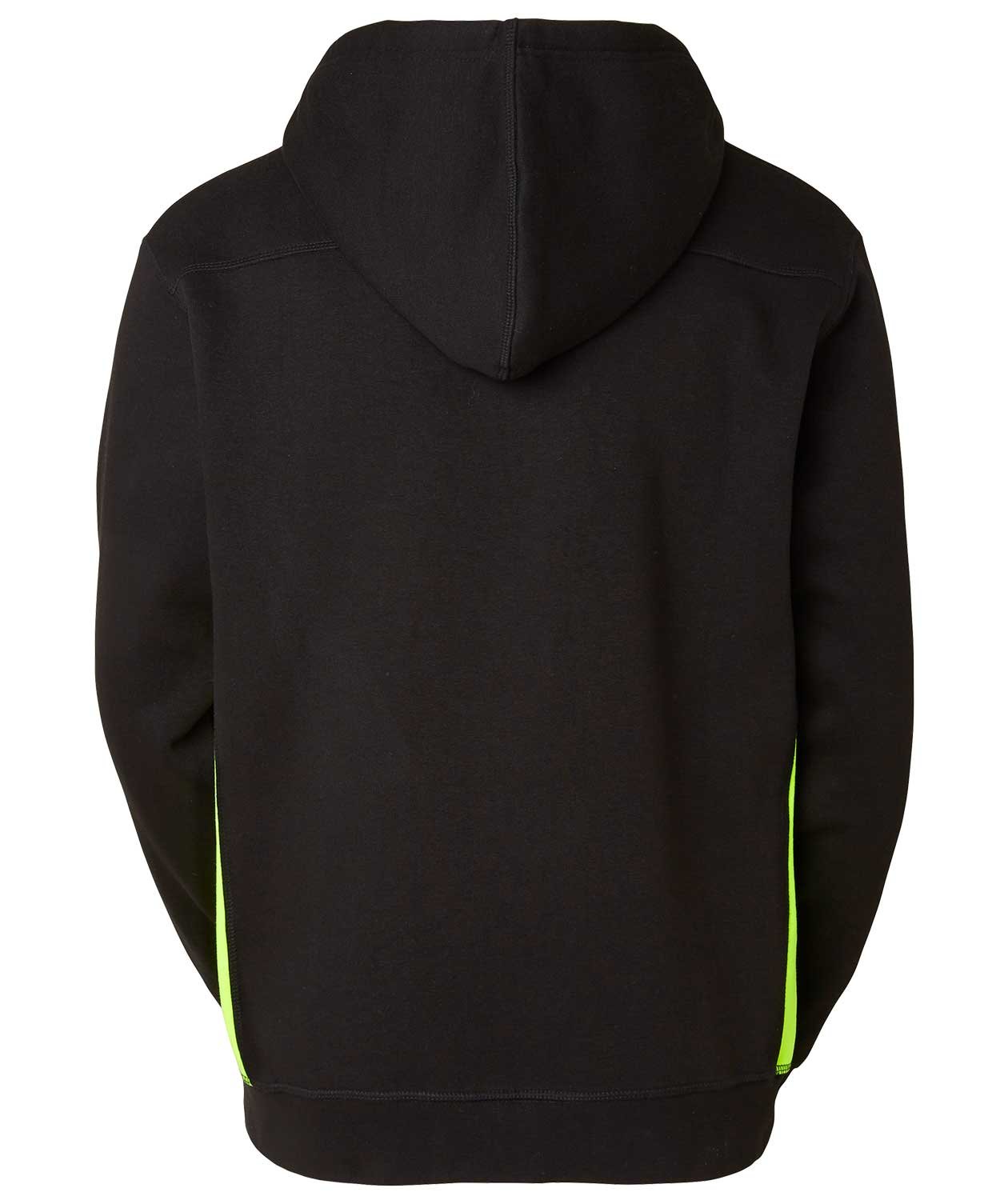 South West Franklin hettegenser med glidel&aring;s, Svart/Gul, large image number 2