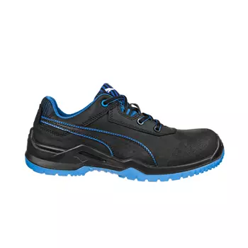 Puma Argon Blue Low safety shoes S3, Black/Blue