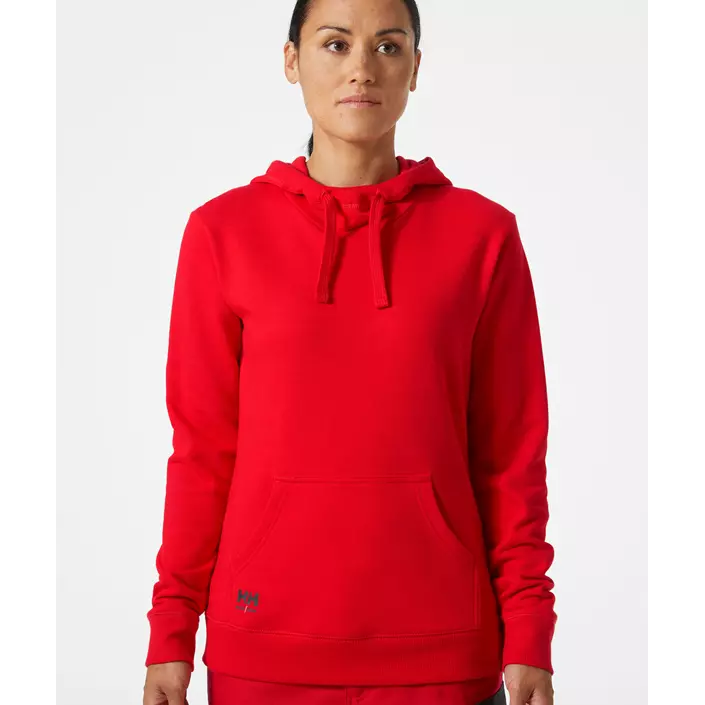 Helly Hansen Classic hoodie dam, Alert red, large image number 1