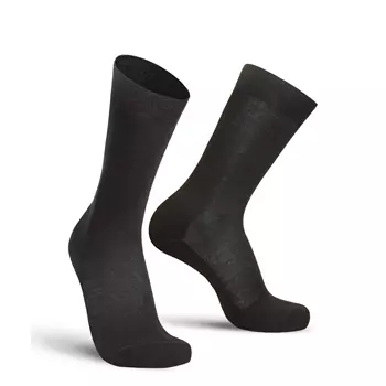 Worik Vip Merino socks with merino wool, Black