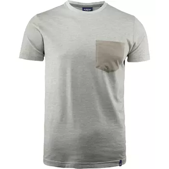 J. Harvest Sportswear Portwillow T-skjorte, Grey melange