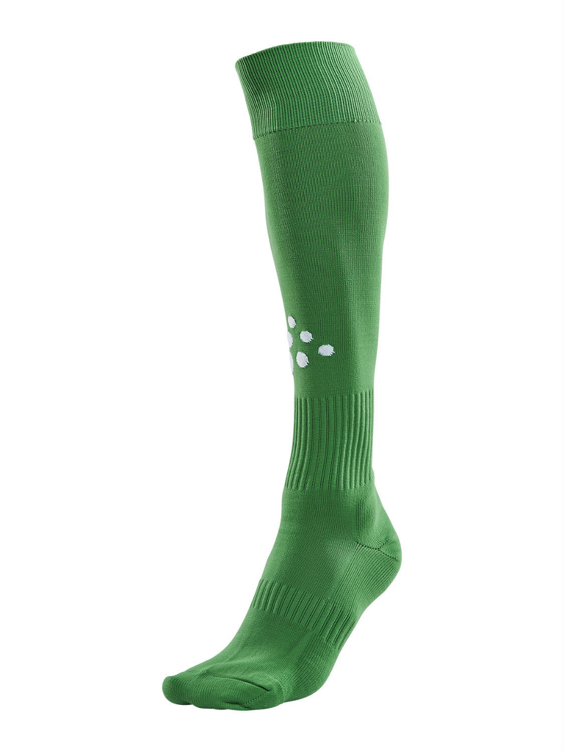 Craft Squad Solid football socks, Craft green, Craft green, swatch