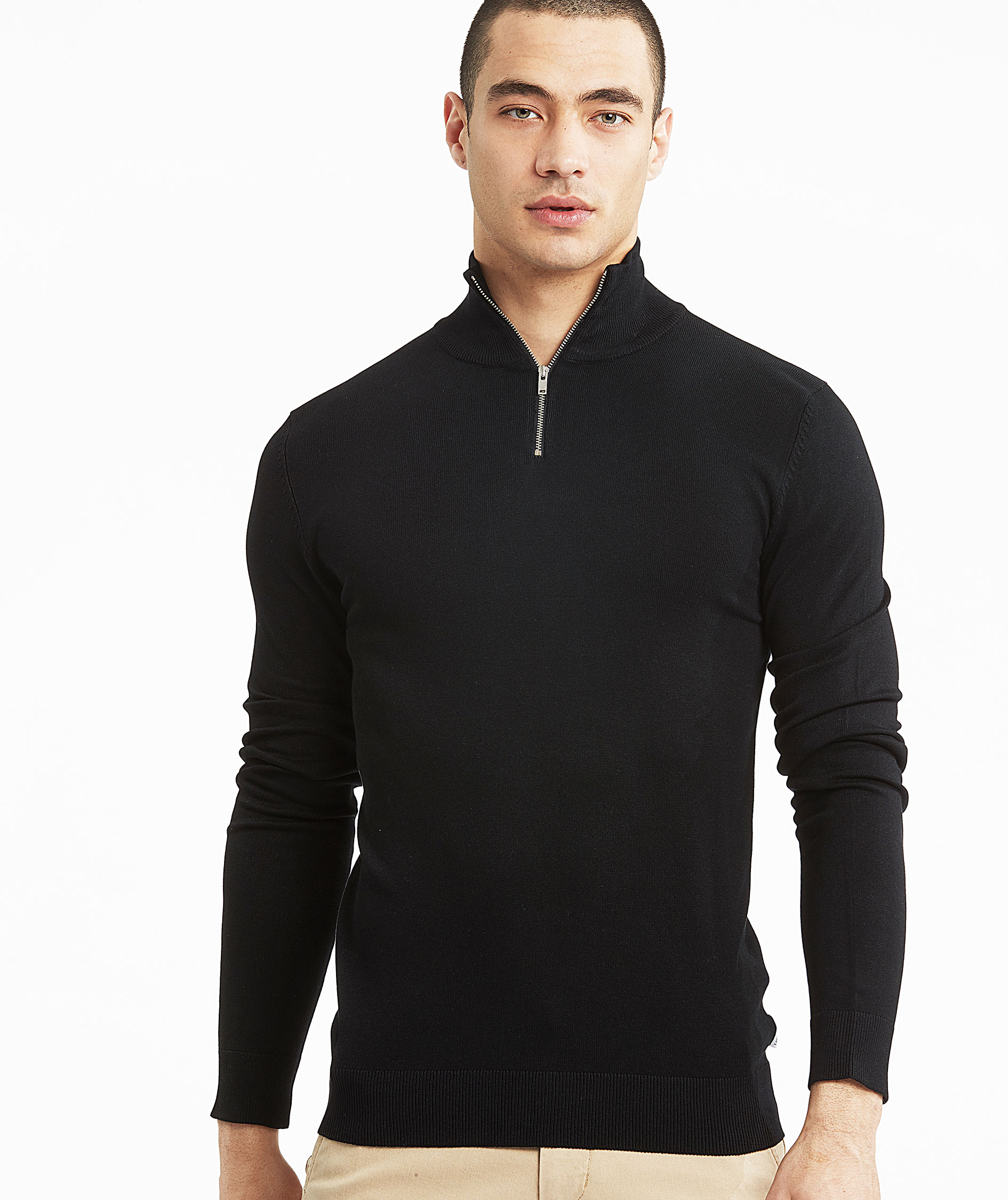 Lindbergh stickad tr&ouml;ja, Black, large image number 4