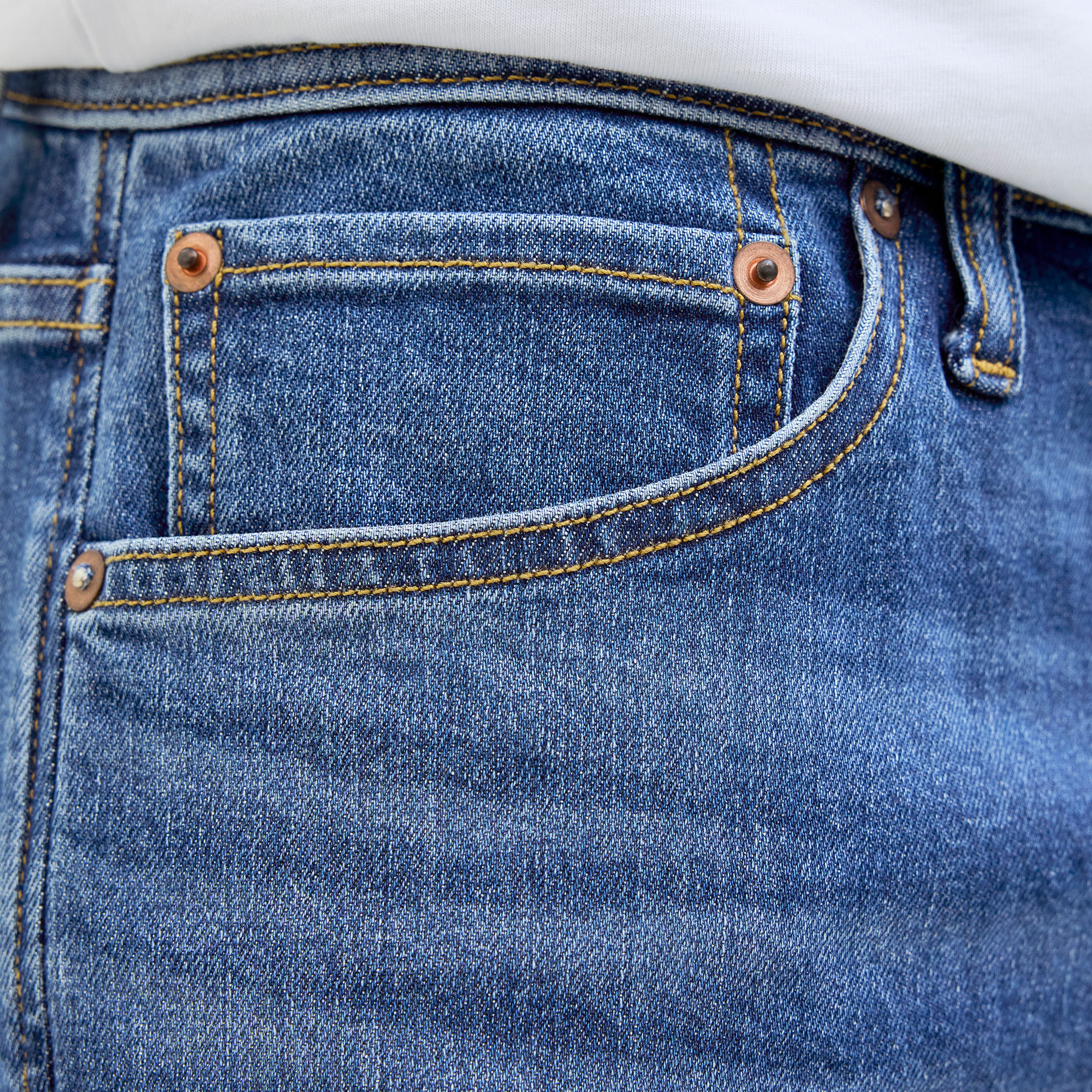 Jack & Jones JJIRICK JJORIGINAL AM360 shorts, Blue Denim, large image number 5