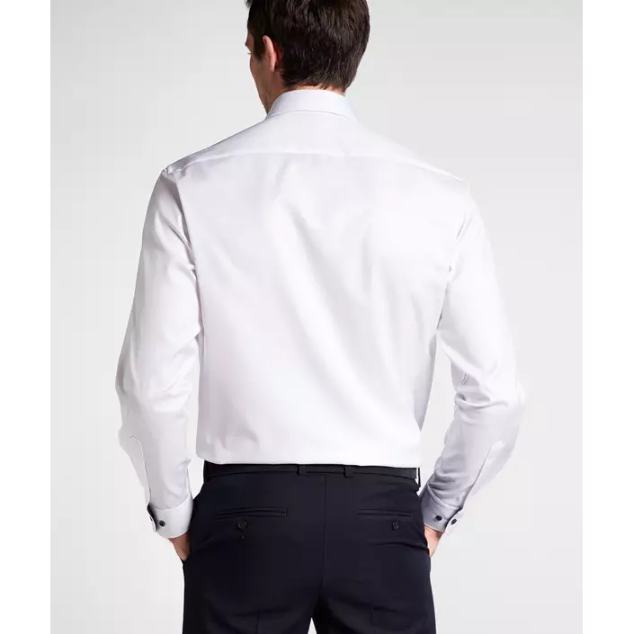 Eterna Cover Comfort fit skjorte med kontrast, White , large image number 2