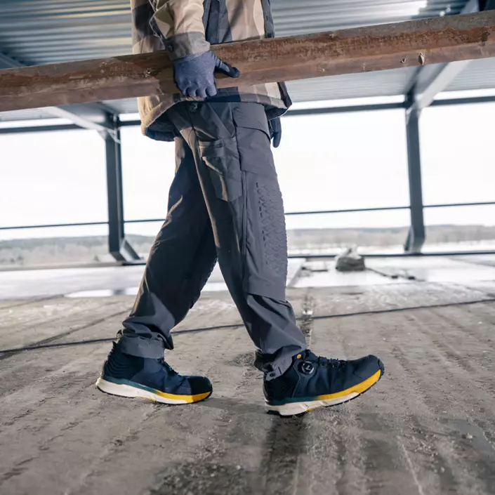 Mascot Customized sikkerhedssko S3S, Sort/Solgul, large image number 1