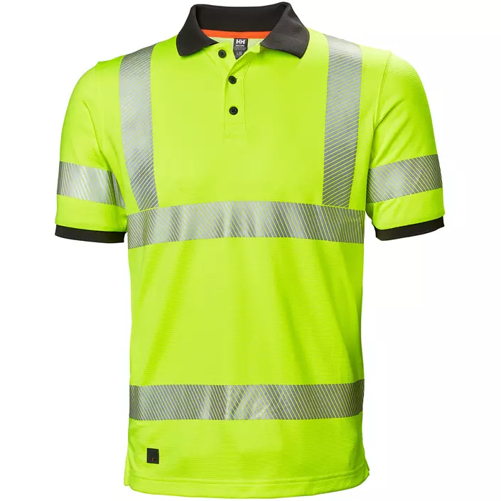 Helly Hansen Lifa Active polo T-shirt, Hi-Vis Yellow, large image number 0