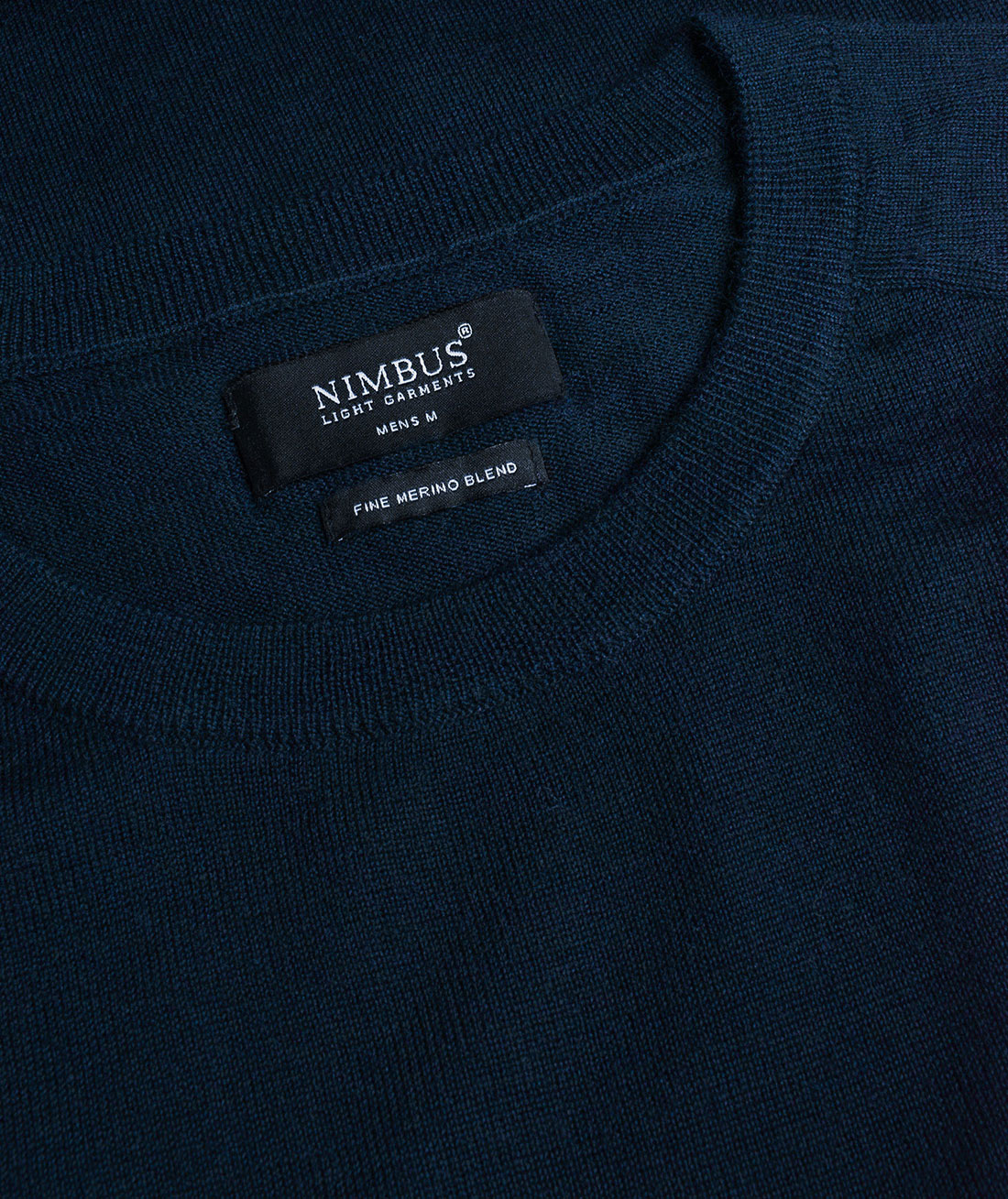 Nimbus Richmond Striktr&oslash;je med merinould, Navy, large image number 3