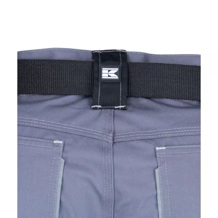 Kramp Original work trousers with belt, Grey/Black, large image number 5