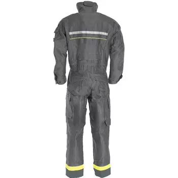 Tranemo welding coverall, Anthracite grey/yellow