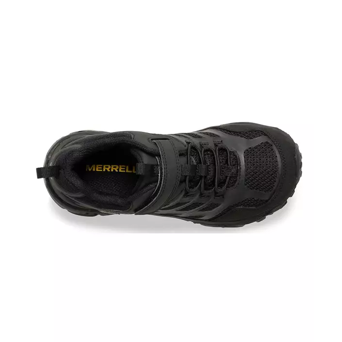 Merrell Moab FST Low A/C WP sneakers til børn, Black/Black, large image number 3