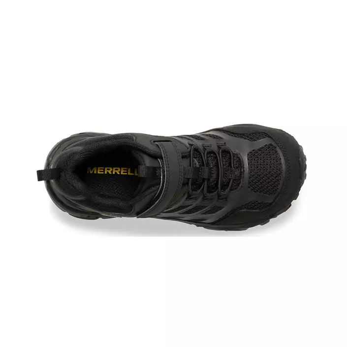 Merrell Moab FST Low A/C WP sneakers til børn, Black/Black, large image number 3