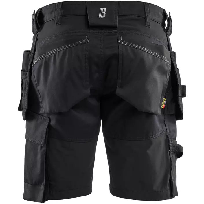 Blåkläder craftsman shorts, Black, large image number 1