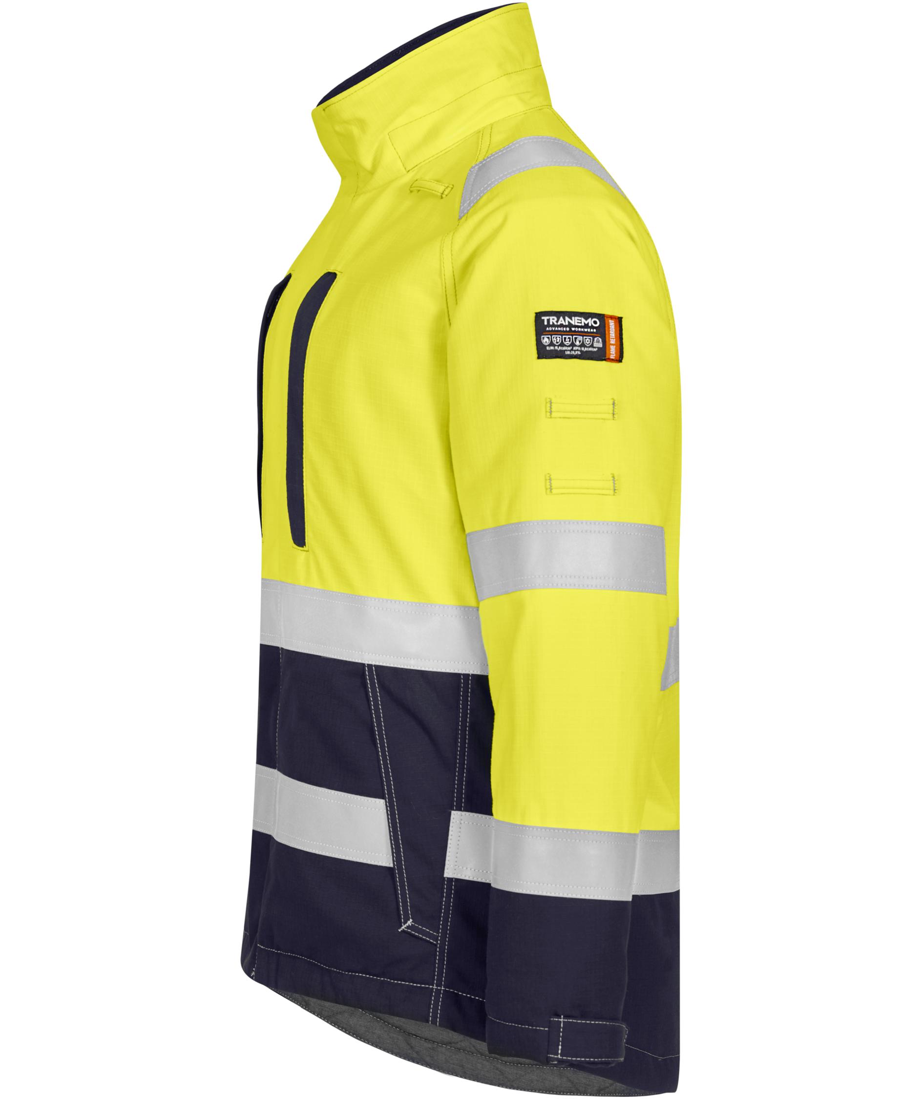 Tranemo Tera TX women's winter jacket, Hi-Vis yellow/marine, large image number 2