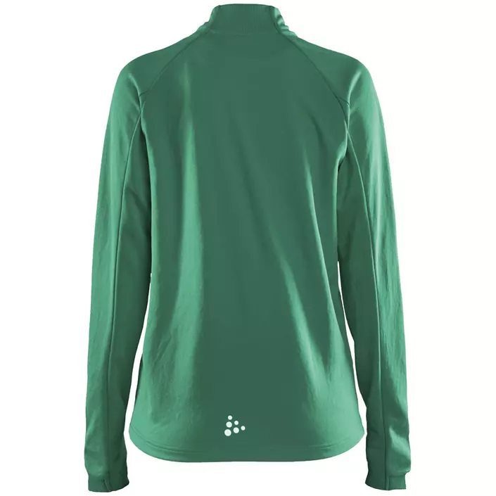 Craft Evolve Full Zip Damen Sweatshirt, Team green, large image number 2