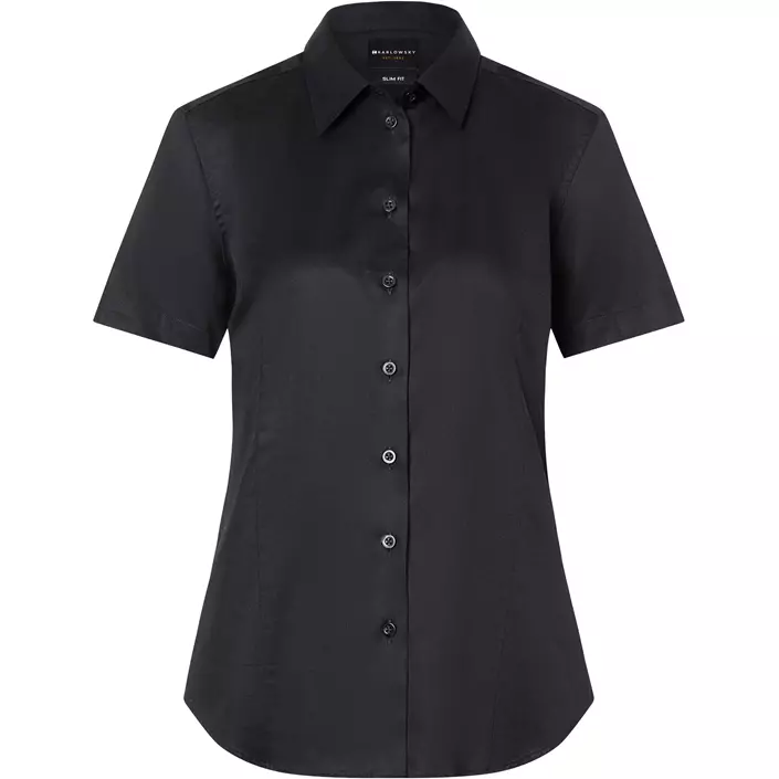 Karlowsky modern fit kortärmad skjorta dam, Black, large image number 0