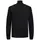 Jack & Jones JJEHILL knitted turtleneck sweater, Black, Black, swatch