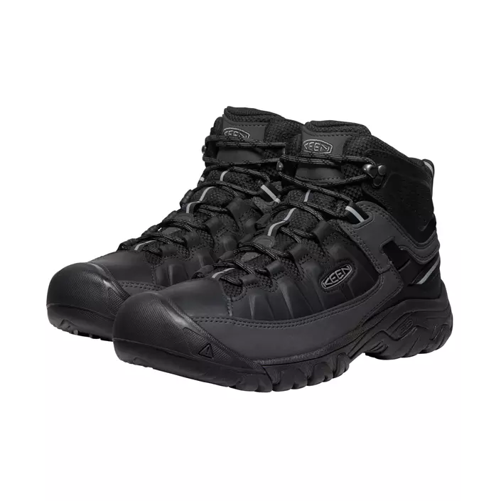 Keen Targhee III MID WP hiking boots, Triple Black, large image number 3