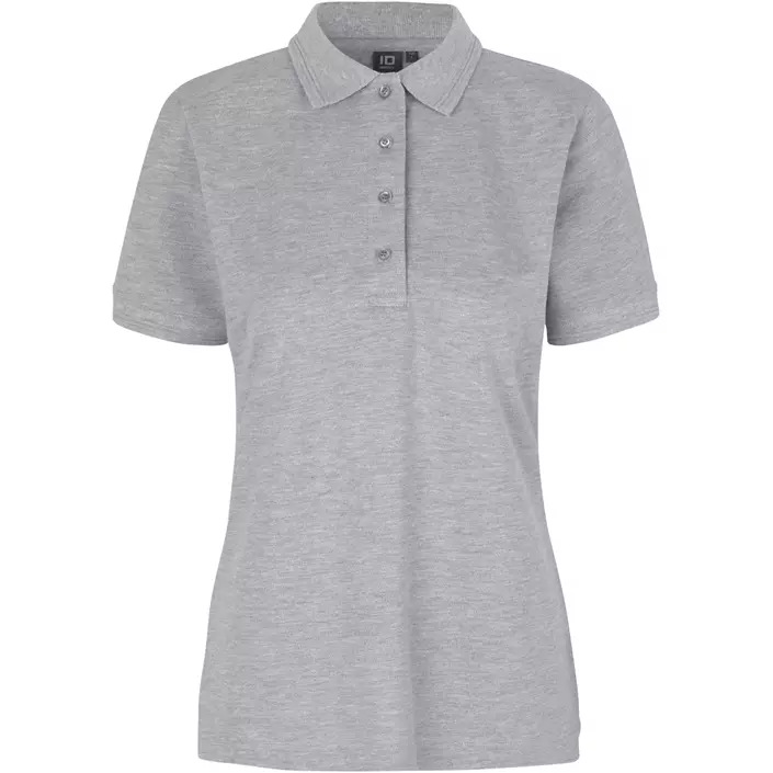 ID PRO Wear women's Polo shirt, Grey Melange, large image number 0