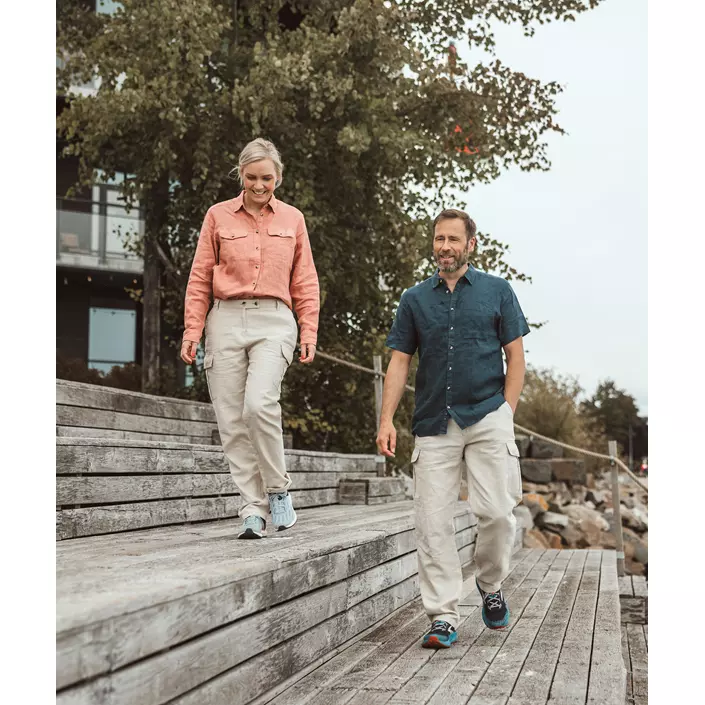 Pinewood Värnamo NartureSafe bukser med hør, Linen Beige, large image number 1