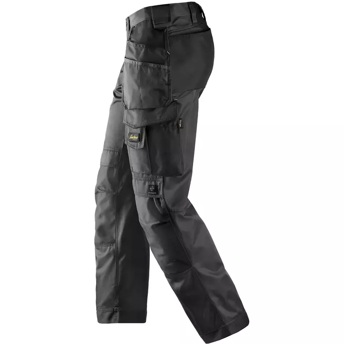 Snickers craftsman’s work trousers DuraTwill, Black, large image number 2
