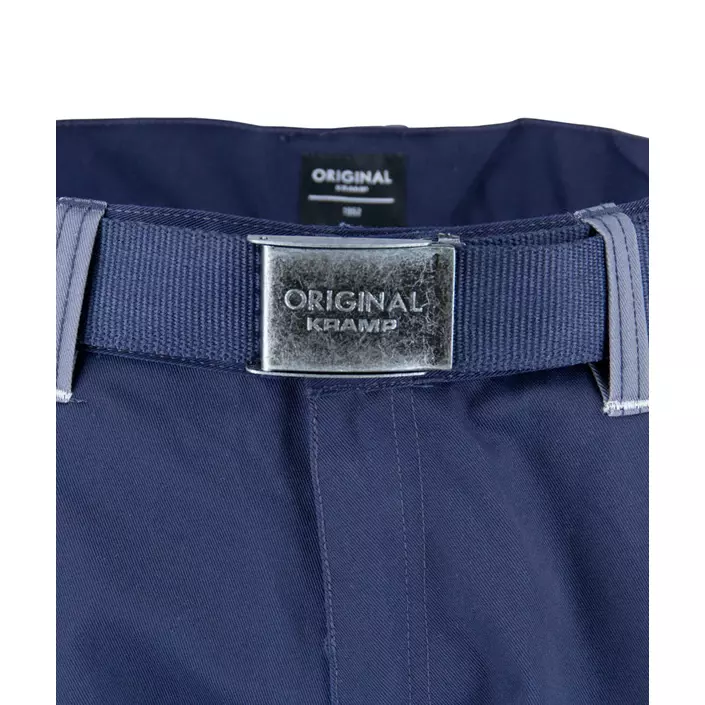 Kramp Original work trousers with belt, Marine Blue/Grey, large image number 4