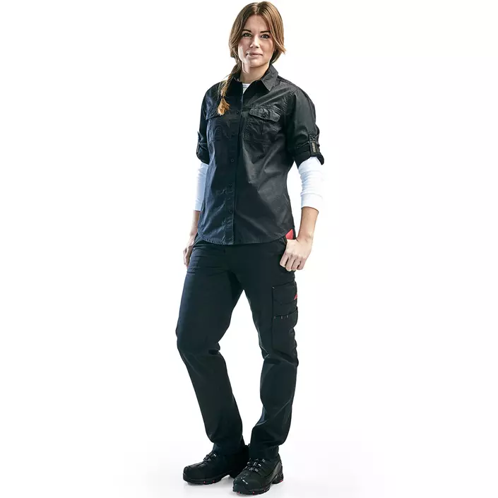 Blåkläder women's work shirt, Black, large image number 1