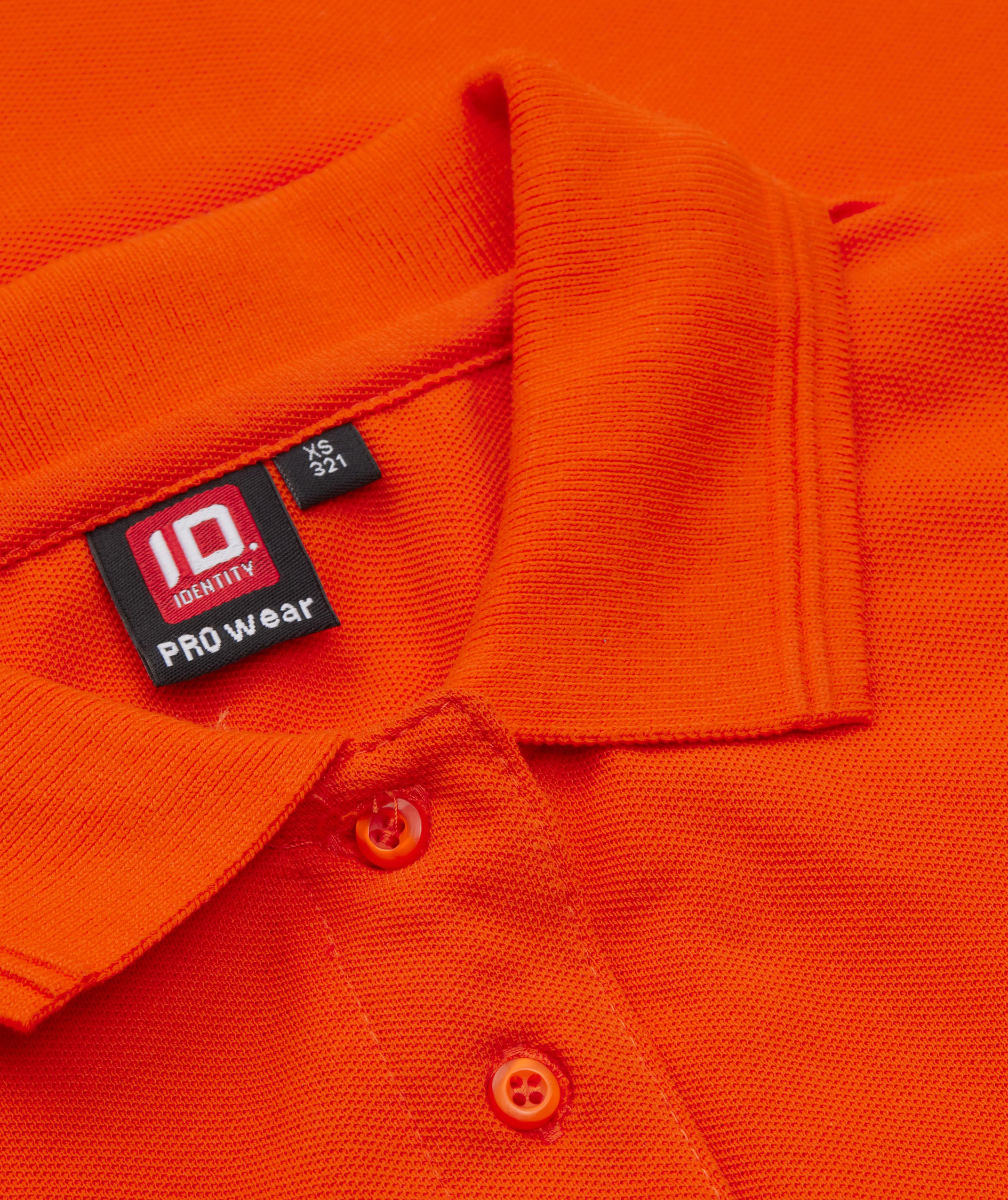 ID PRO Wear women's Polo shirt, Orange, large image number 3