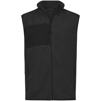 Tee Jays mountain fleece vest, Black