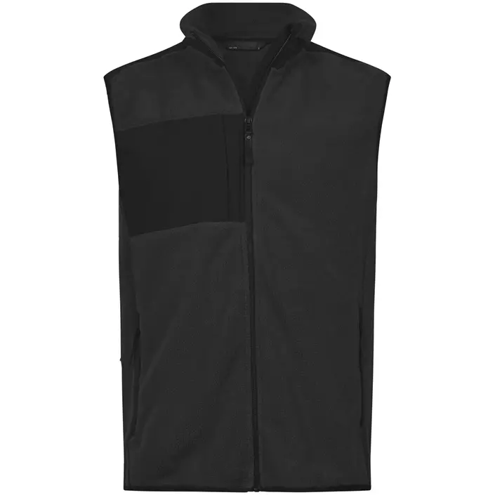Tee Jays mountain fleece vest, Svart, large image number 0