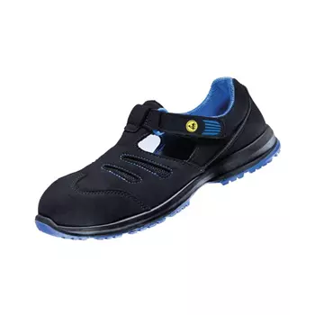 Atlas GX 350 2.0 Black women's safety sandals S1, Black/Blue