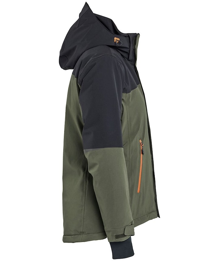 Bl&aring;kl&auml;der Striker women's winter jacket full stretch, Forest green/Rust, large image number 2