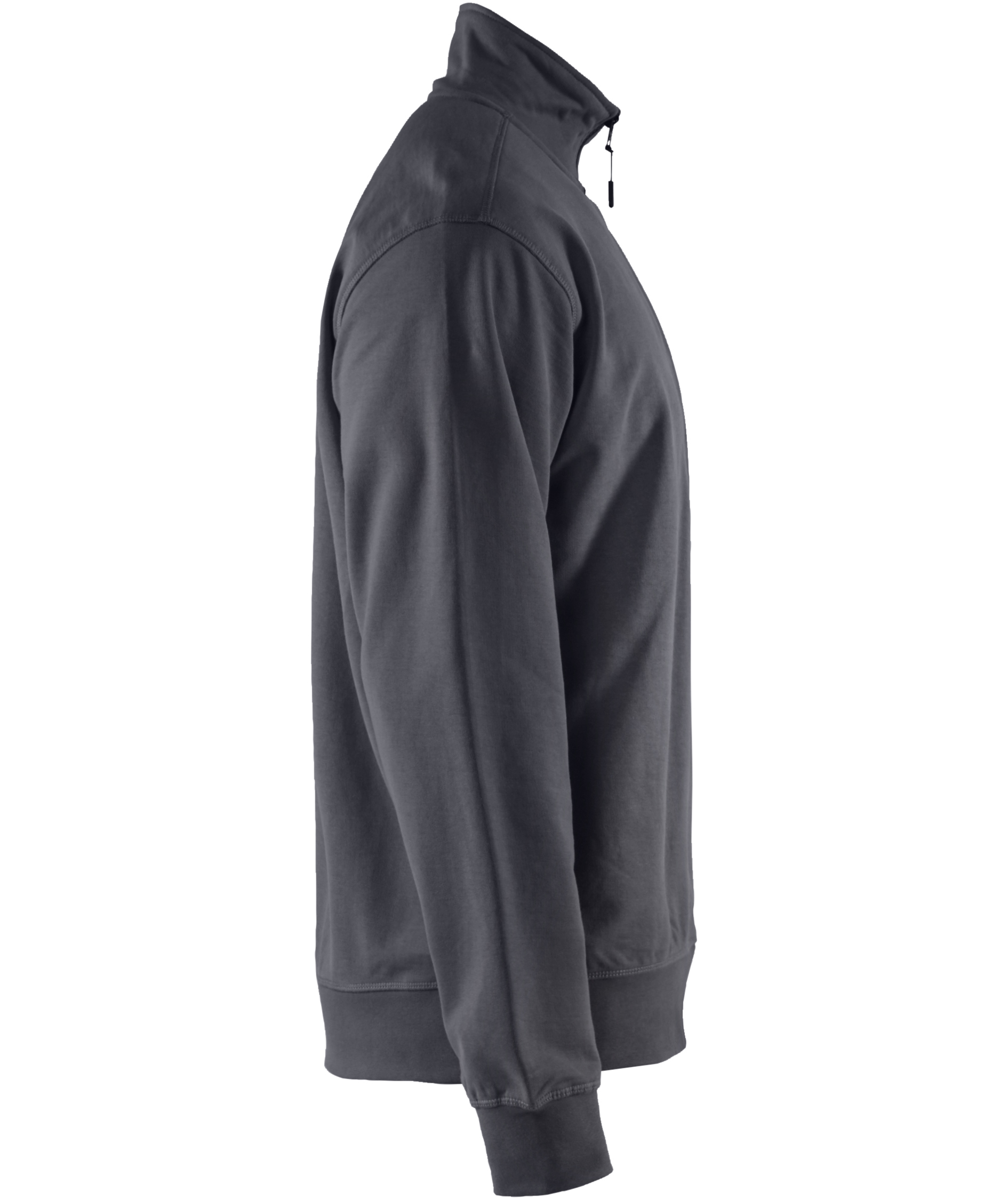 Bl&aring;kl&auml;der sweatshirt with halfzip, Middlegrey, large image number 2