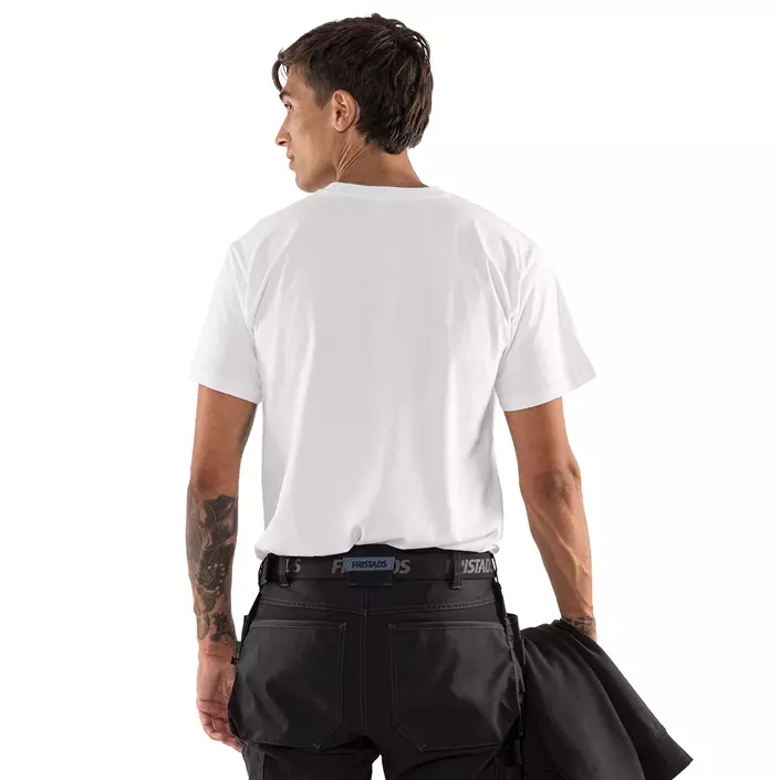 Fristads Acode T-shirt 1911, Vit, large image number 2