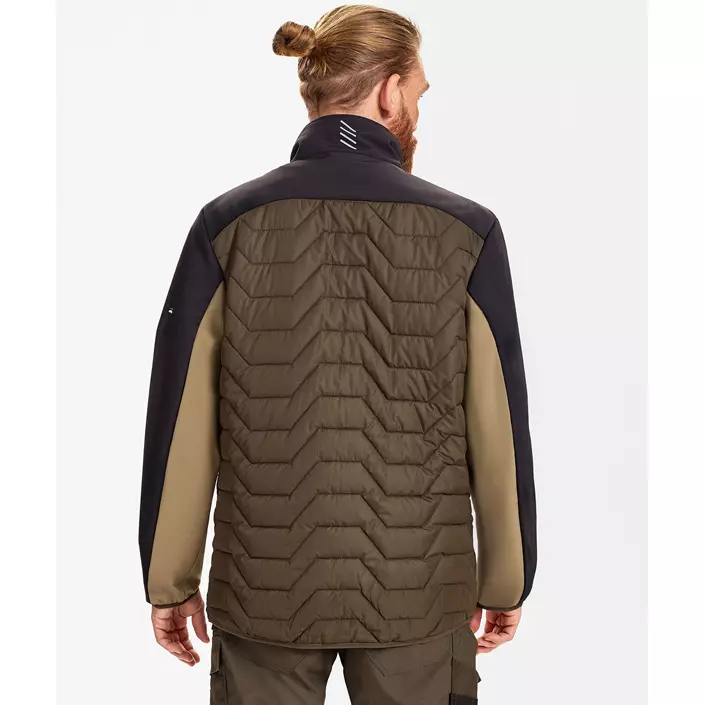 Engel Entire Hybridjacke, Forest Green/Black, large image number 4