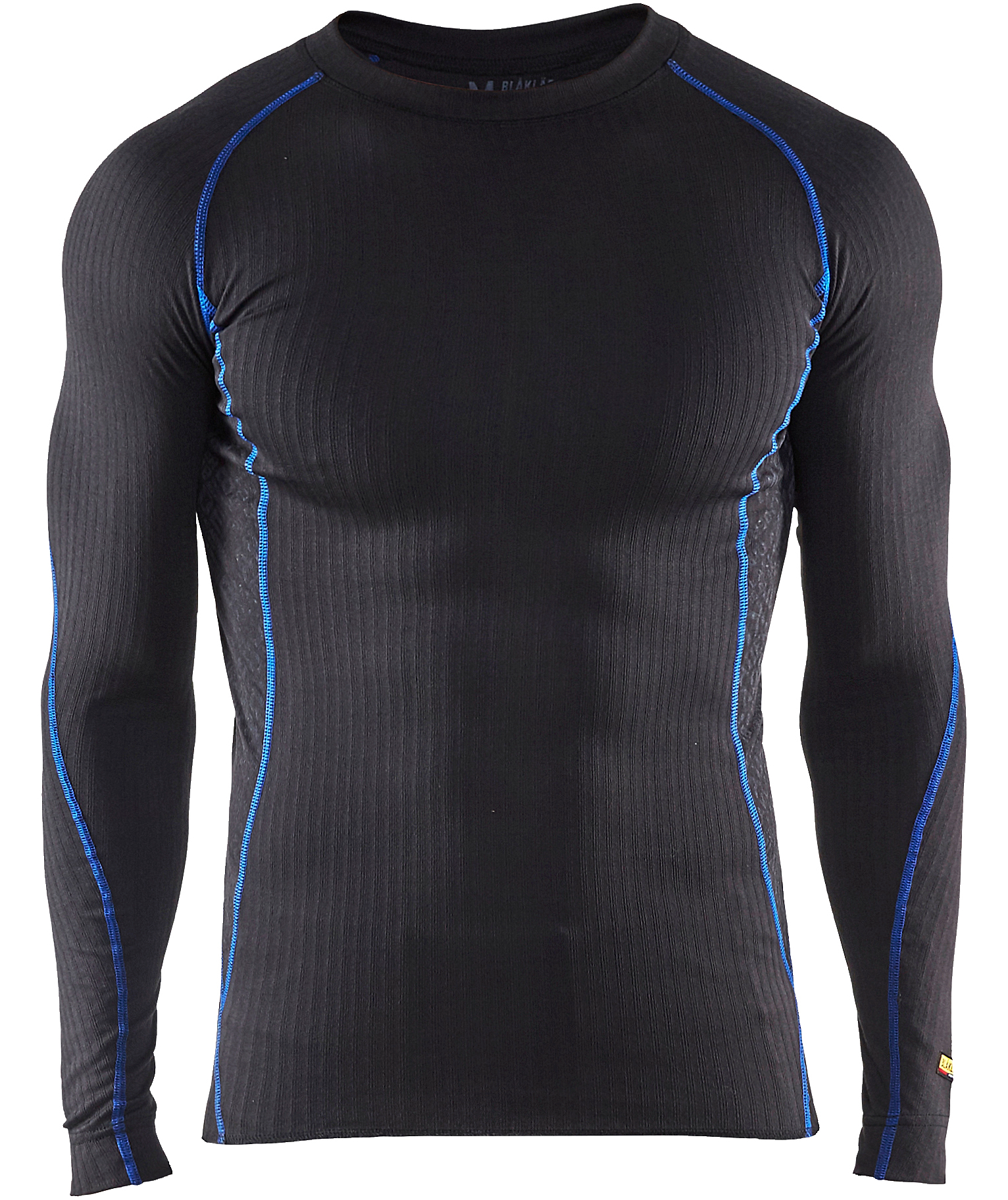 Bl&aring;kl&auml;der light Thermo-Unterhemd, Schwarz/Kobaltblau
