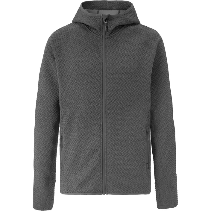 Pinewood Everyday Travel hættetrøje med lyn, Grey melange , large image number 0