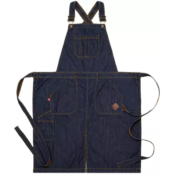 Segers 4092 bib apron with pockets, Dark blue