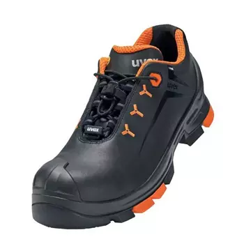 Uvex 2 safety shoes S3, Black/Orange