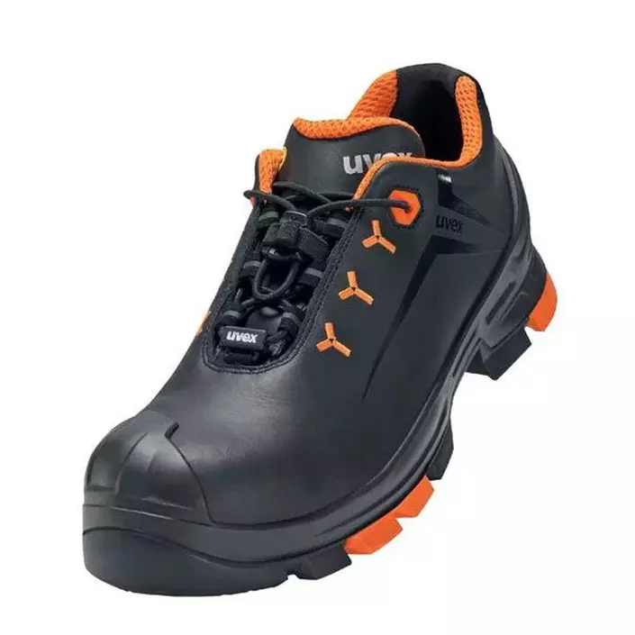 Uvex 2 safety shoes S3, Black/Orange, large image number 0