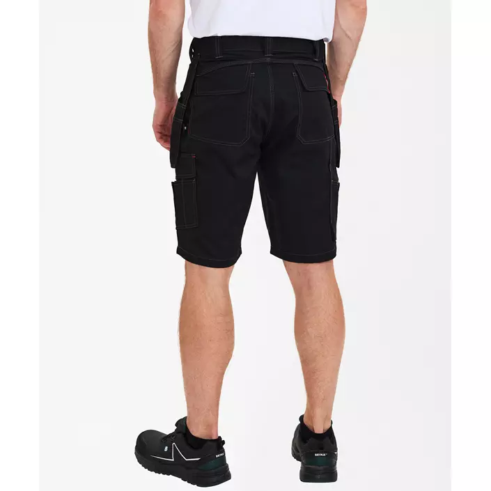 Engel Combat håndværkershorts, Sort, large image number 4