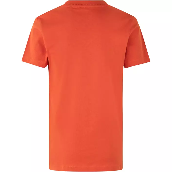 ID organic T-shirt for kids, Coral, large image number 2