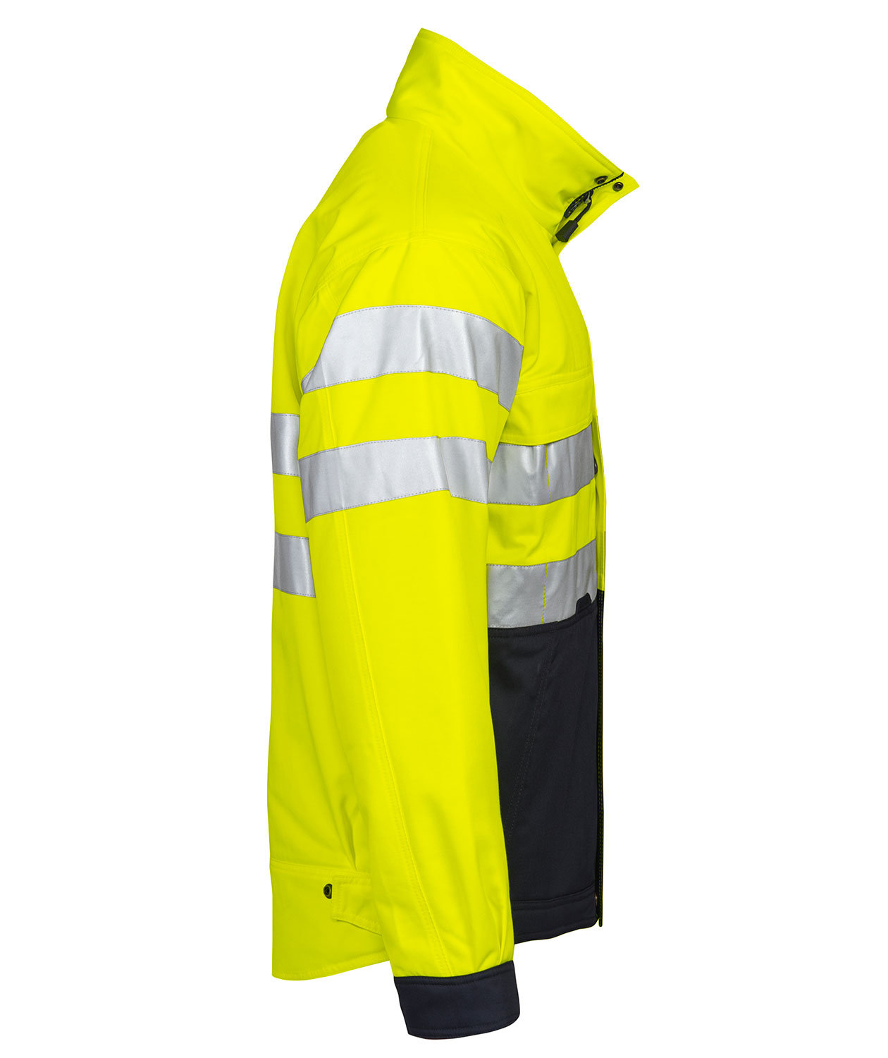 ProJob winter jacket 6407, Hi-vis Yellow/Black, large image number 3