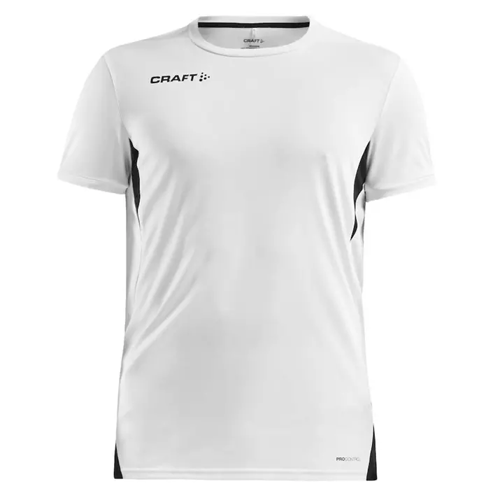 Craft Pro Control Impact T-shirt, Hvid/Sort, large image number 0