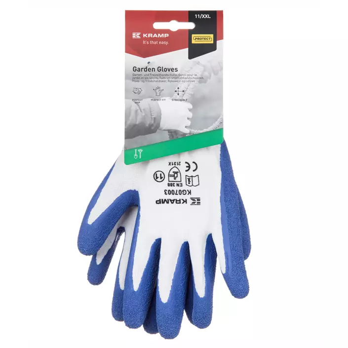 Kramp gardening gloves, White, large image number 2