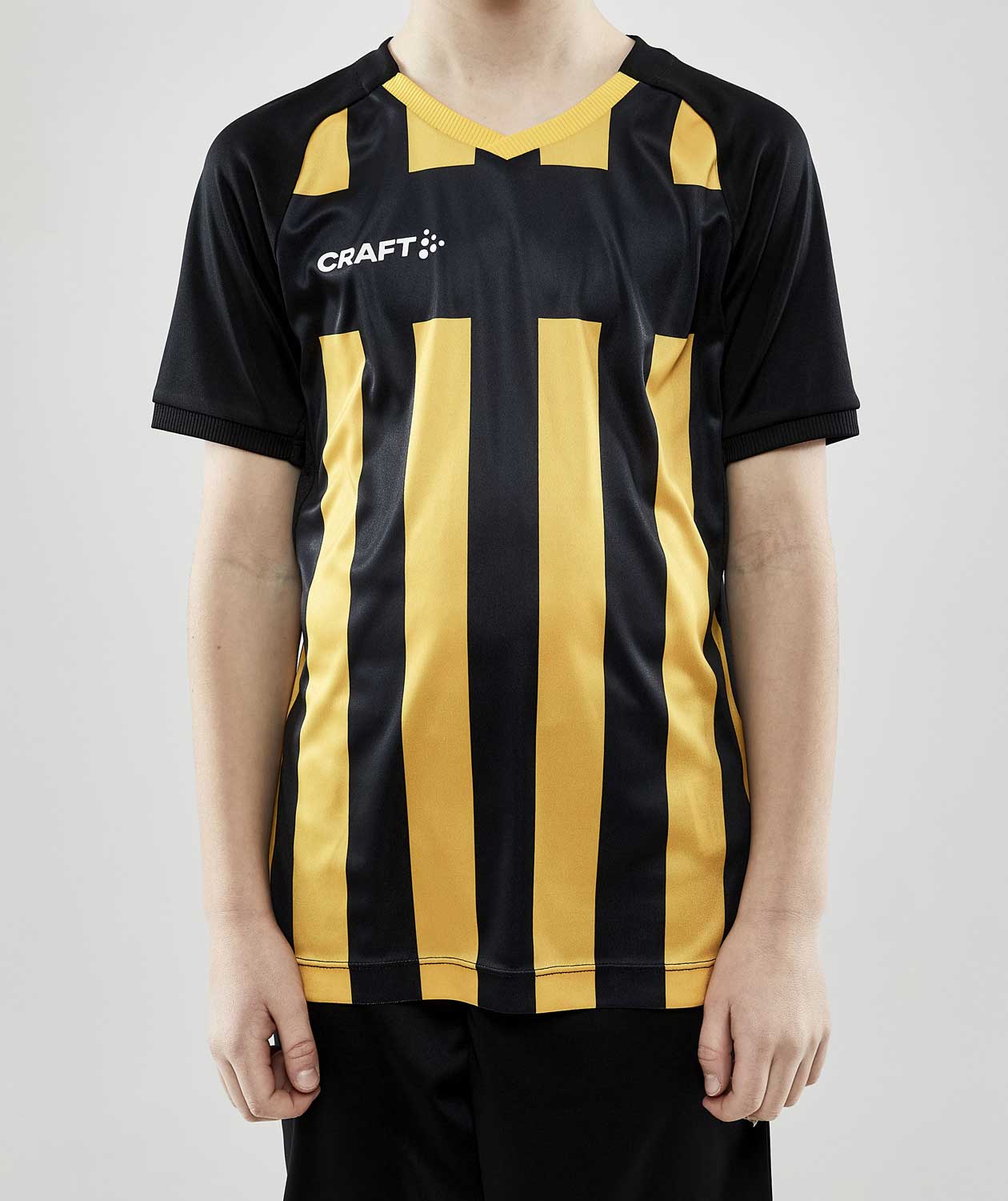 Craft Progress 2.0 Stripe Jersey T-shirt for kids, Sweden Yellow/Black, large image number 1