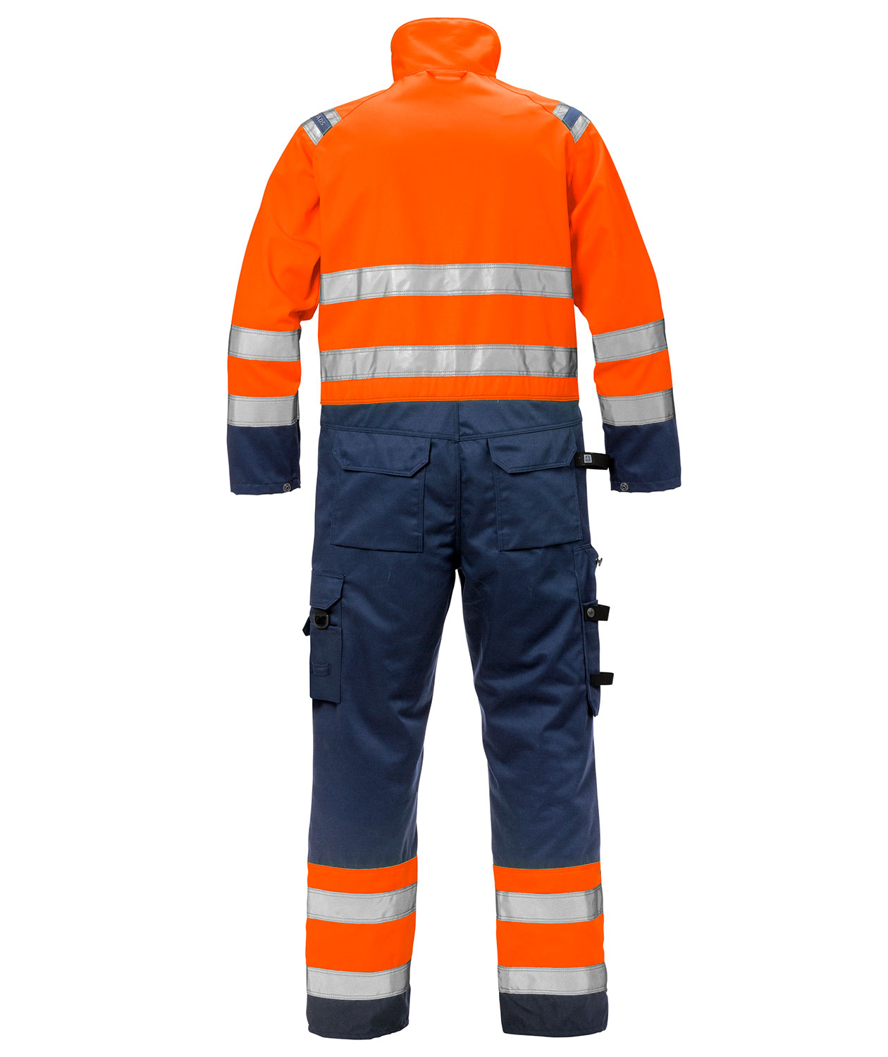 Fristads kedeldragt 8026, Hi-vis Orange/Marine, large image number 1