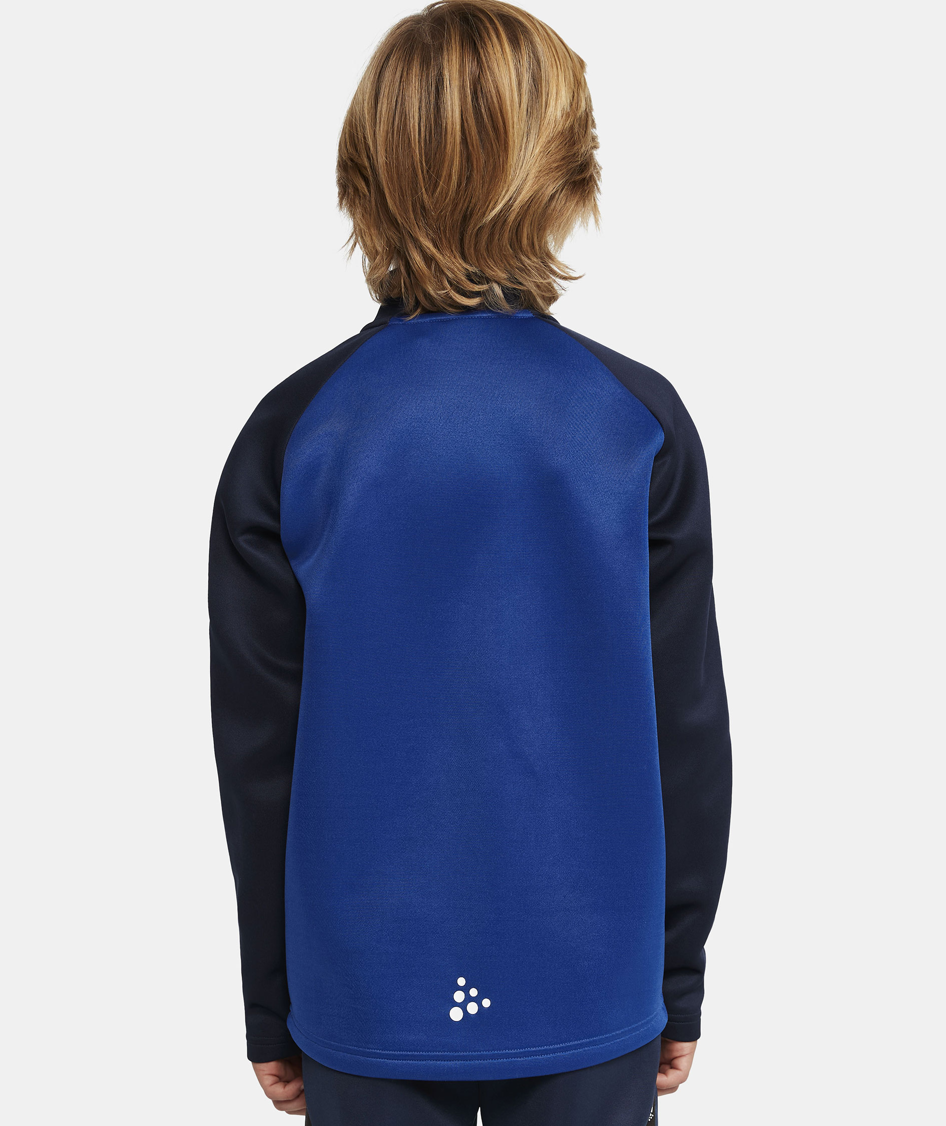 Craft Squad 2.0 halfzip training pullover for kids, Club Cobolt-Navy, large image number 5